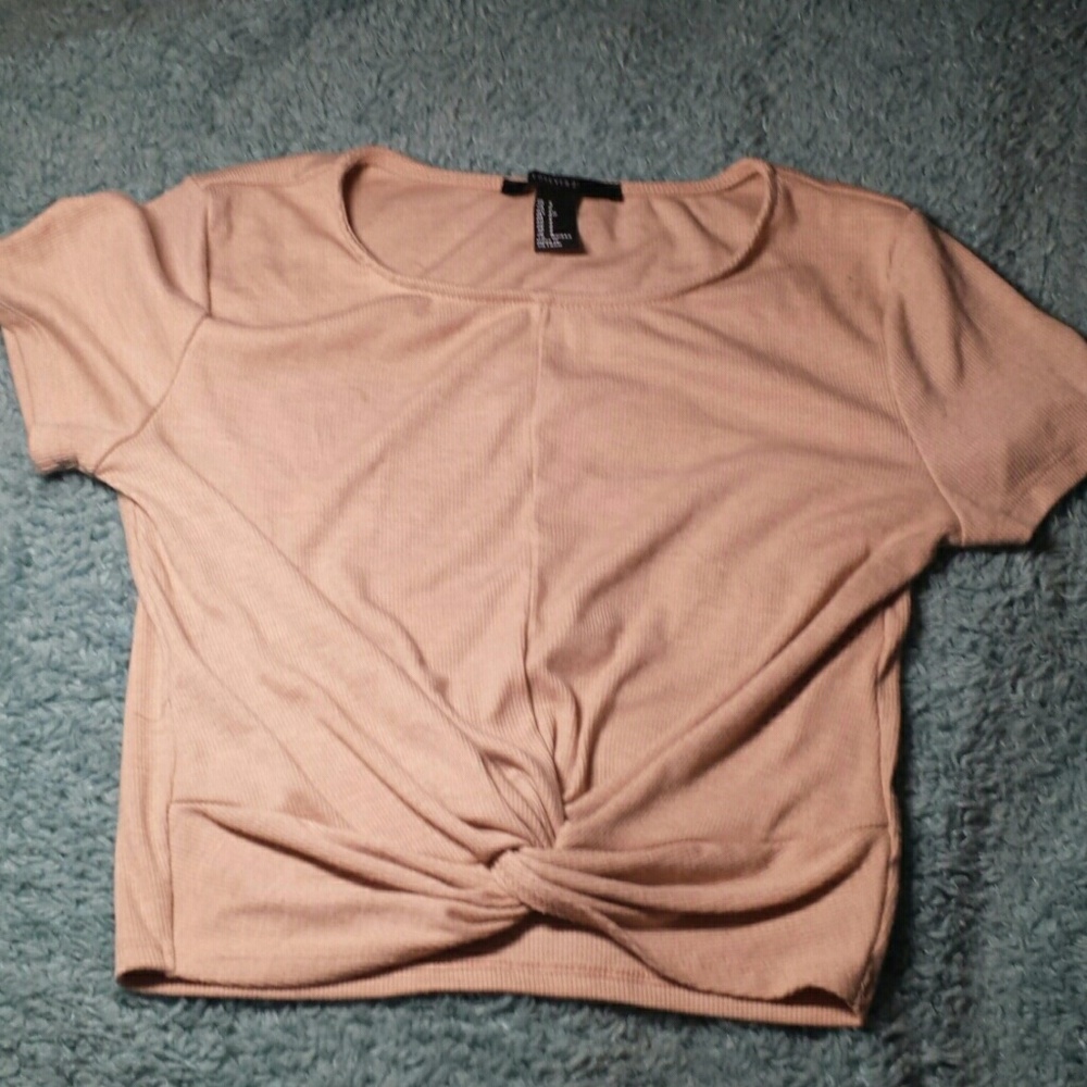 BEIGE CROP TOP